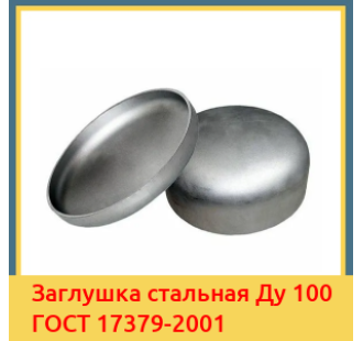 Заглушка стальная Ду 100 ГОСТ 17379-2001 в Кокшетау